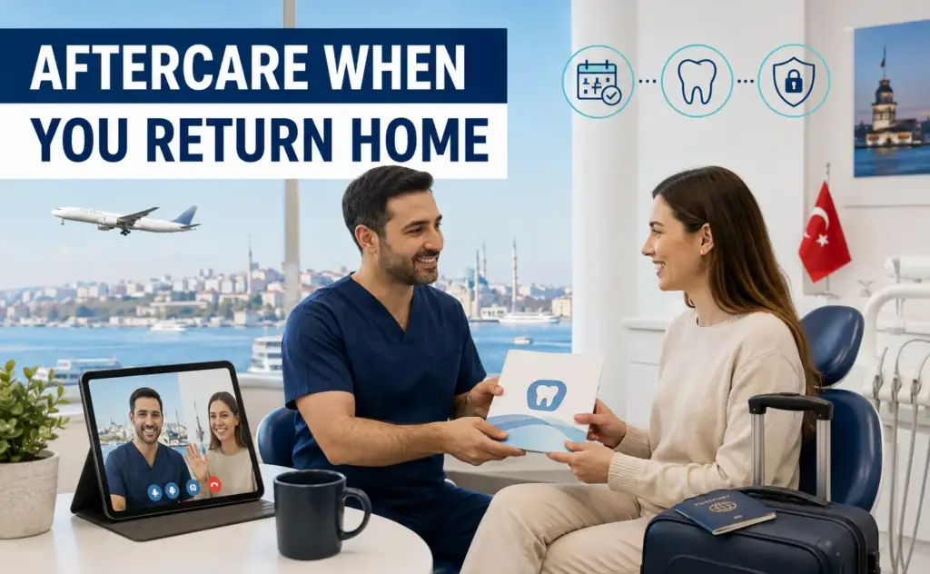 Dental Aftercare Post-Treatment in Turkey: A Guide for Returning Home